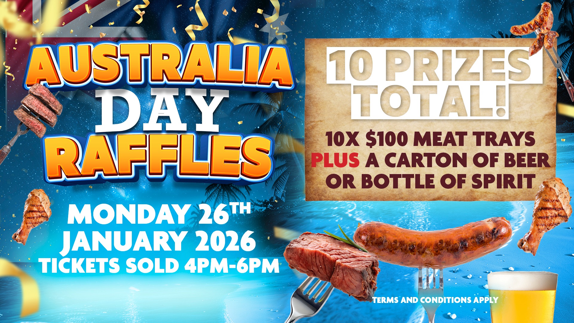 Australia Day Raffles