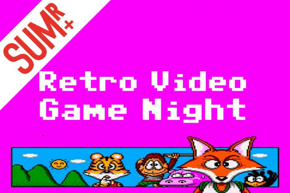 It's Retro Video Game Night this Friday!! More classic video