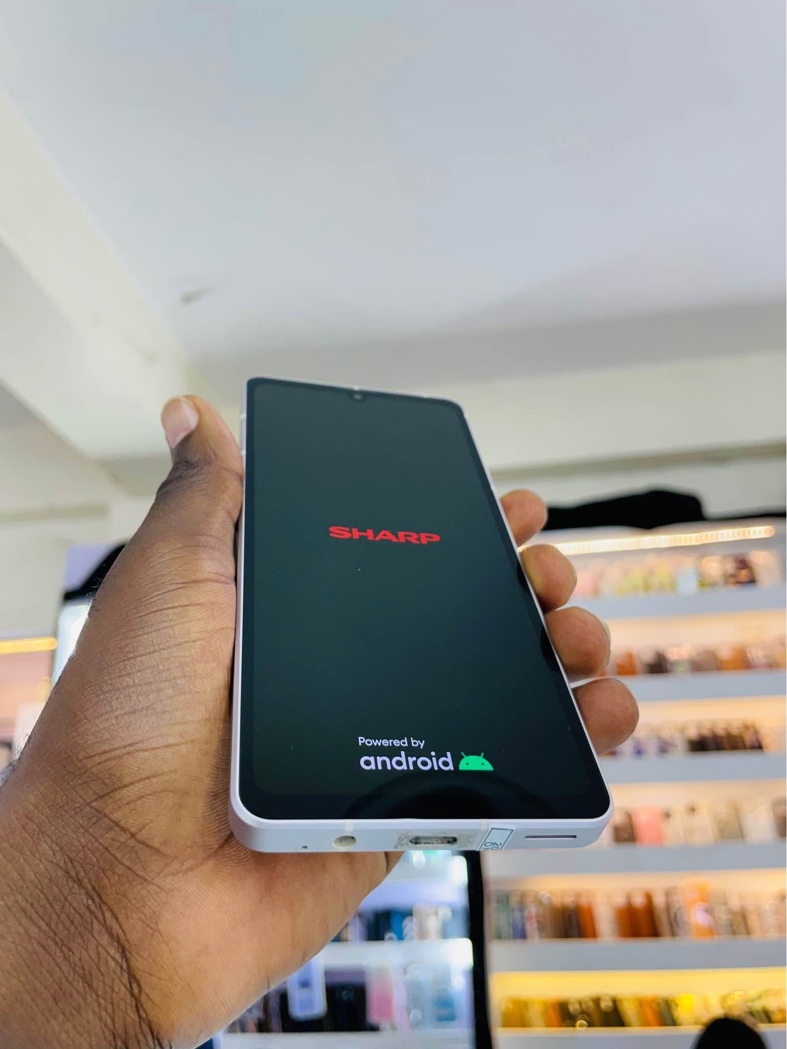 AQUOS SENSE 7 STORAGE 128GB BATTERY 4570mAh RAM 6GB COST 150k CALL 