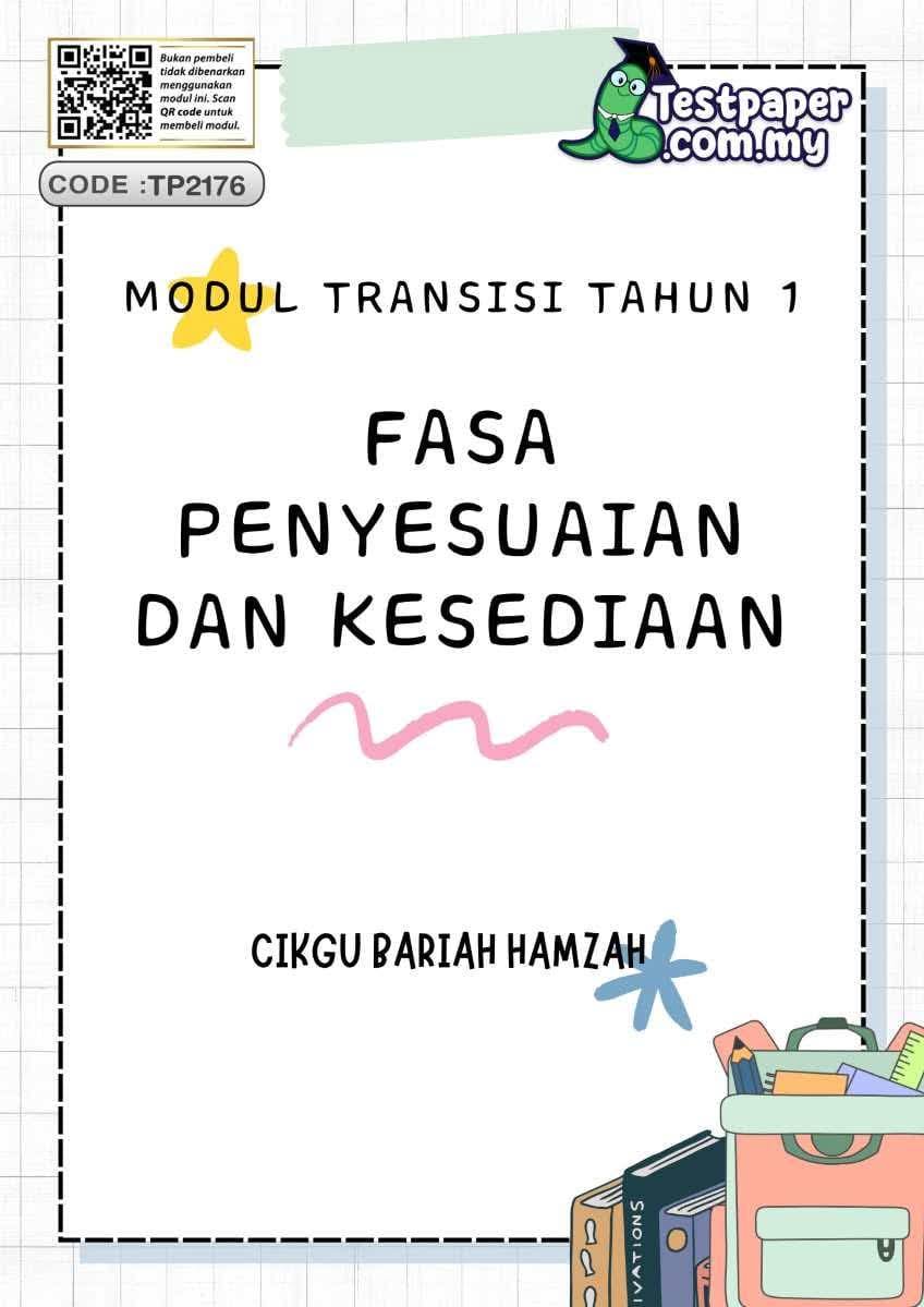 Cikgu Share Collection | 🔶MODUL TRANSISI TAHUN 1 FASA PENYESUAIAN DAN ...