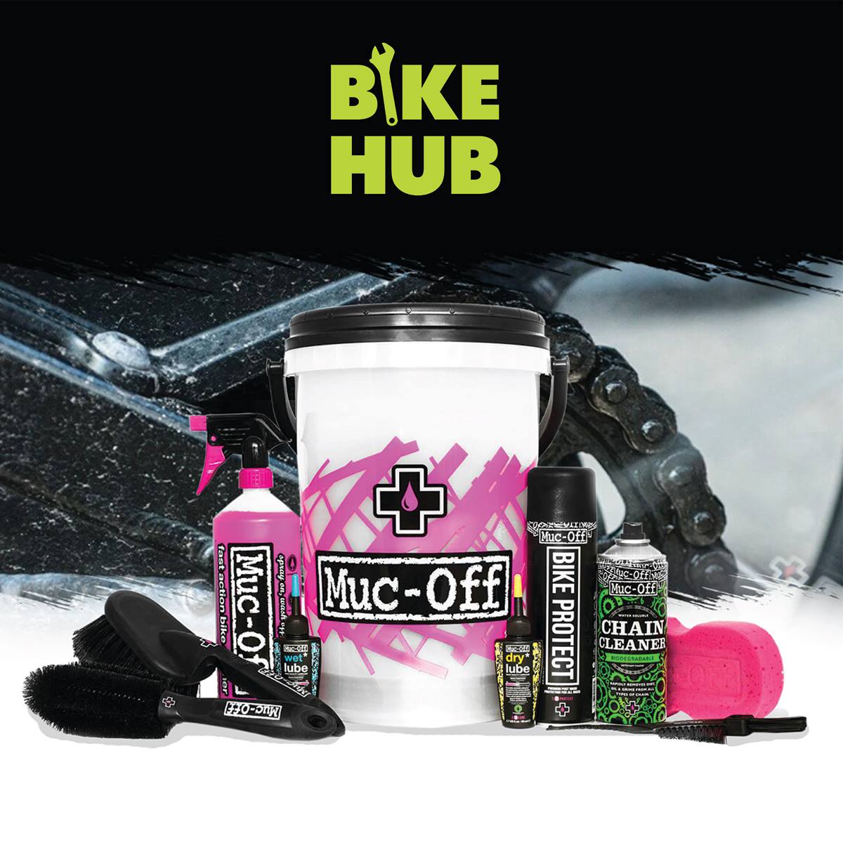 MUC-OFF DIRT BUCKET KIT WITH FILTH FILTER The Muc-Off Dirt Bucket
