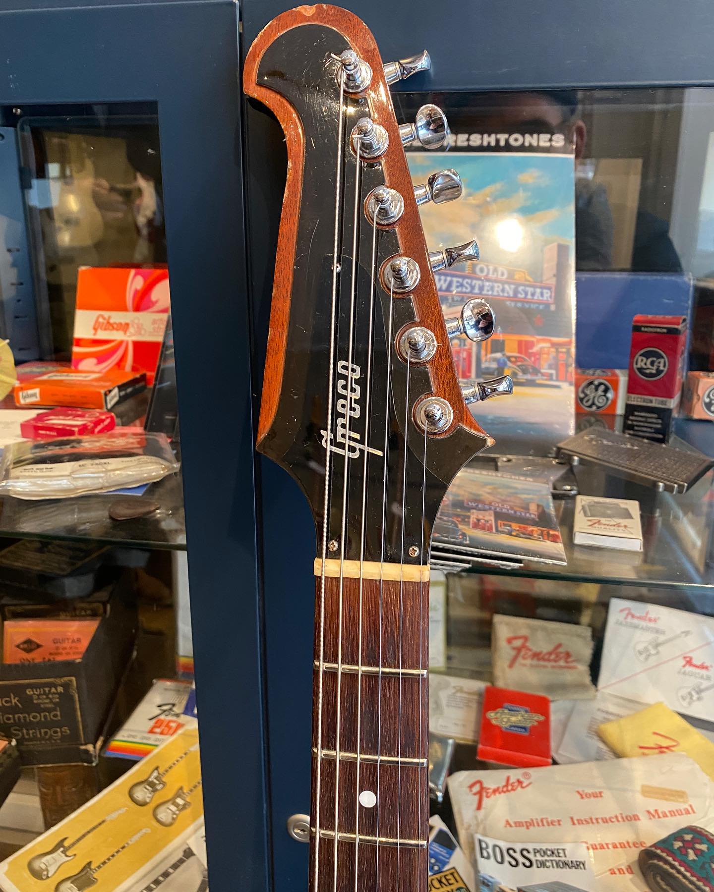 GRECO MAKES IT! » - 1979 Greco Firebird. Amazing instrument
