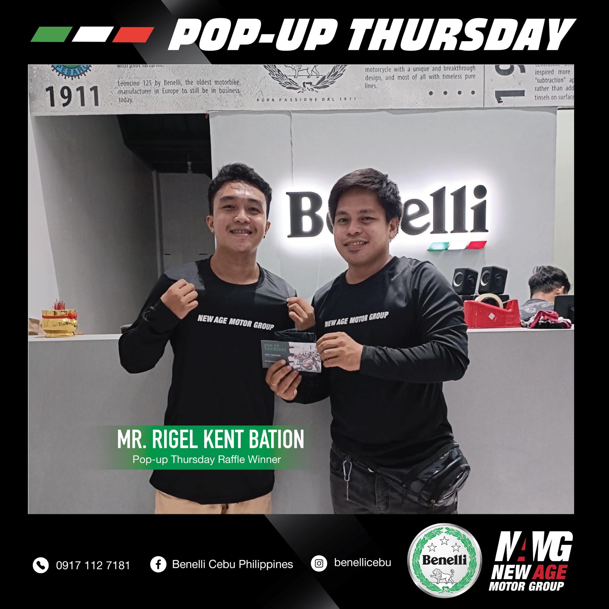 Congratulations to our Pop-up... - Benelli Cebu Philippines | Facebook