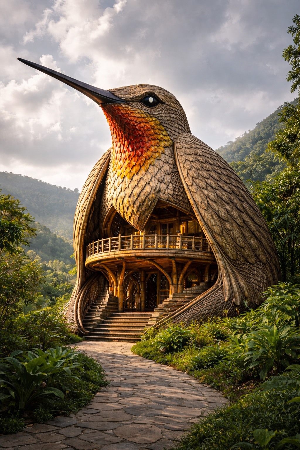 Jerry's - A breathtaking architectural structure shaped like a giant ...