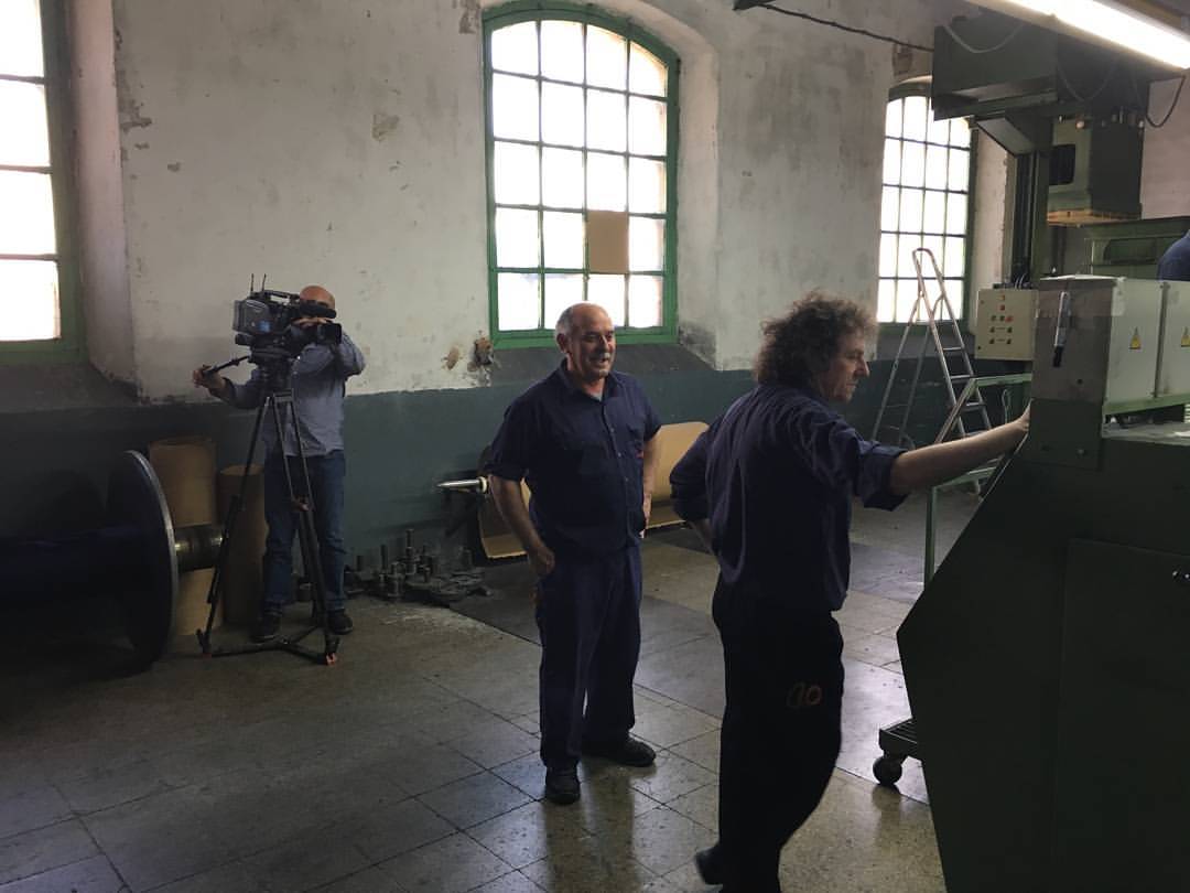 Unitin - Filming at our premises in Avinyó, showing our work to the ...