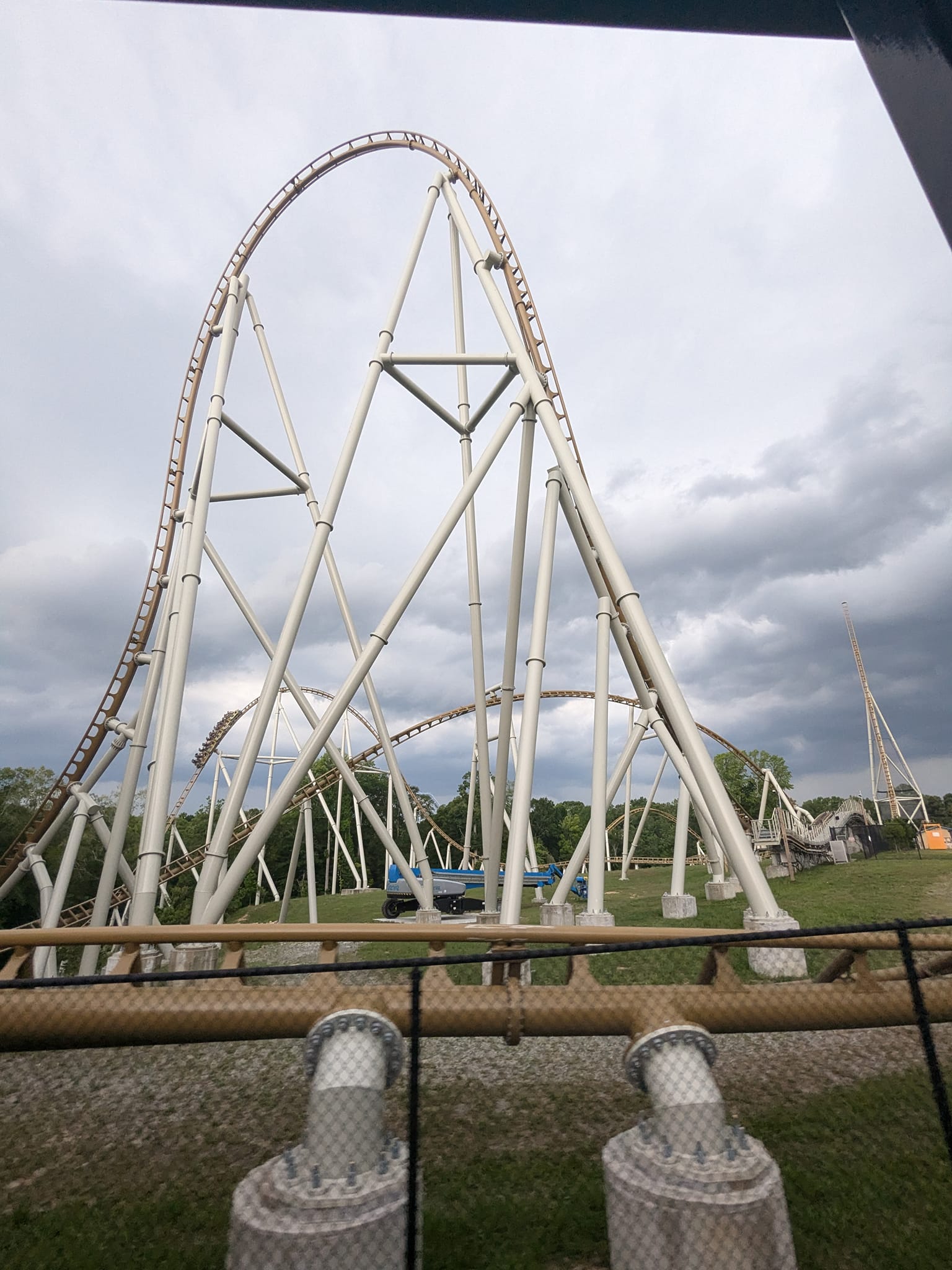 Flying Machine at Busch Gardens Williamsburg is officially GONE