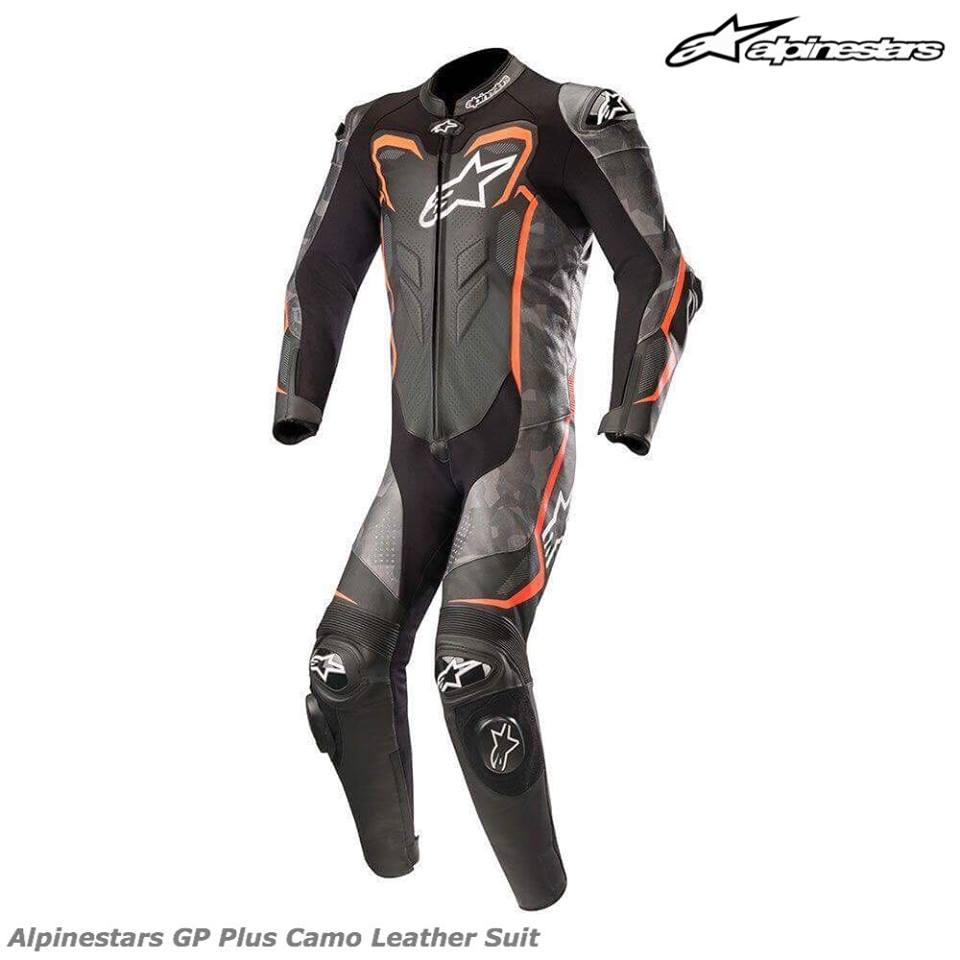 NEW ARRIVAL!!! Alpinestars GP Plus Camo Leather Suit - Black Camo
