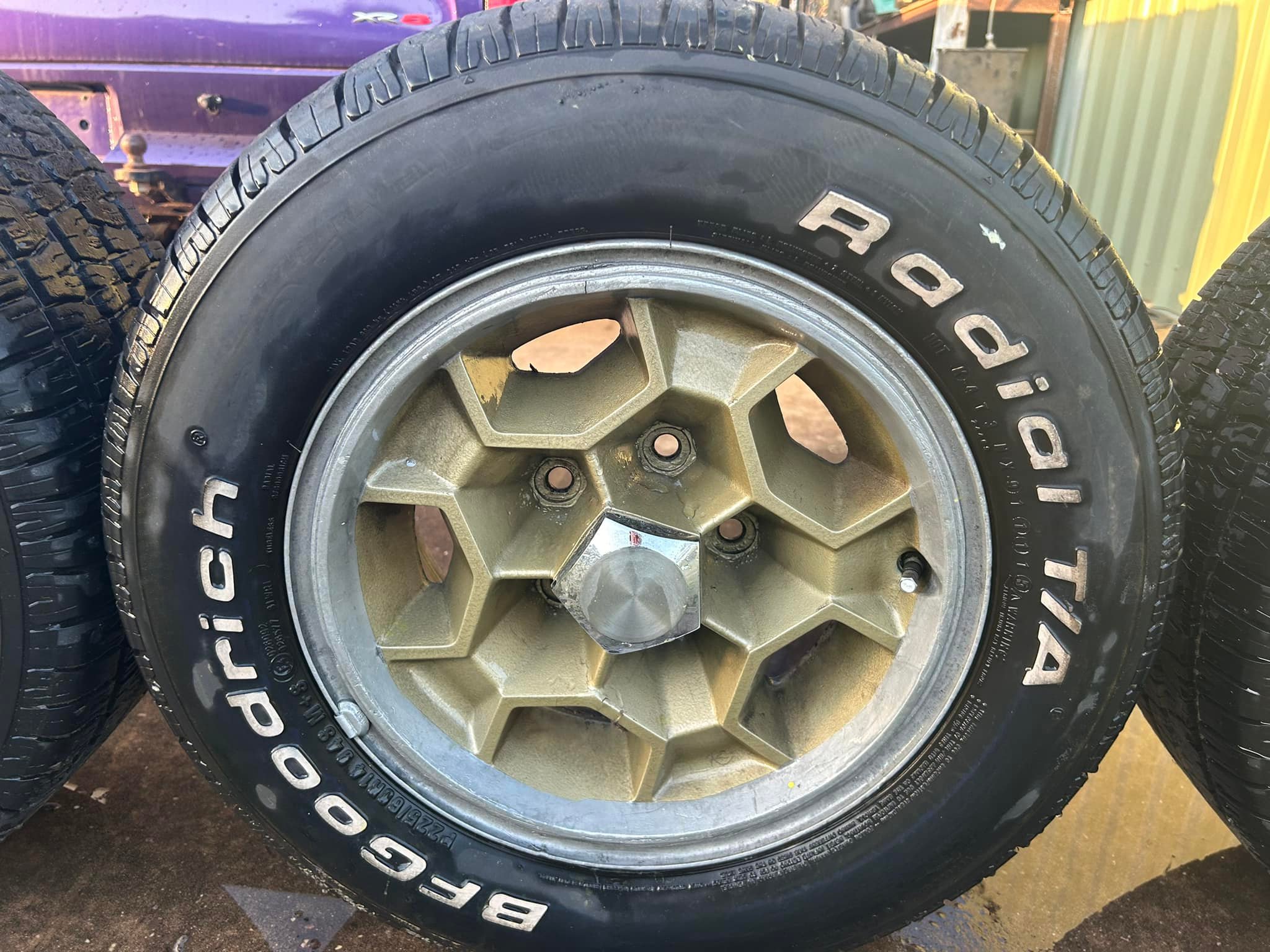 Holden HQ, HJ, HX, HZ & WB | For sale 4 x GTS rims with caps, some wear ...