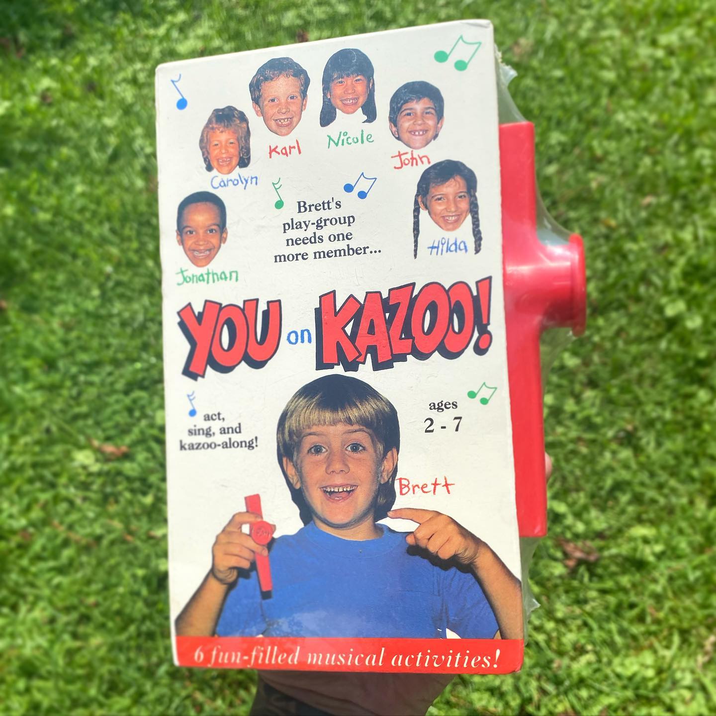 Rare VHS find: sealed You on Kazoo tape with kazoo