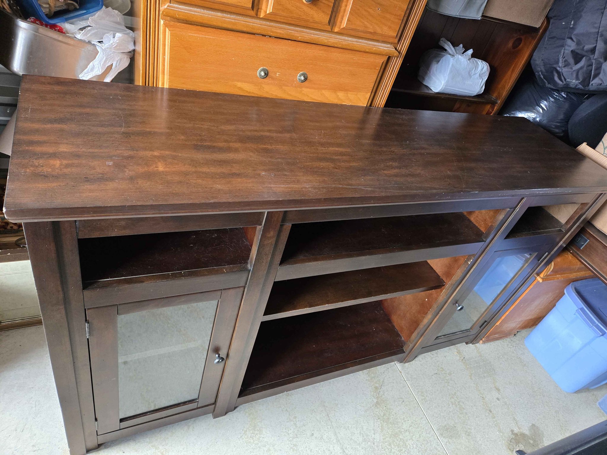 82 inch LG TV and entertainment center - Entertainment Units & TV ...