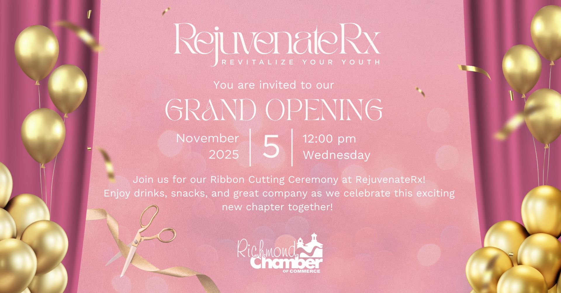 Ribbon Cutting: Rejuvenate Rx
