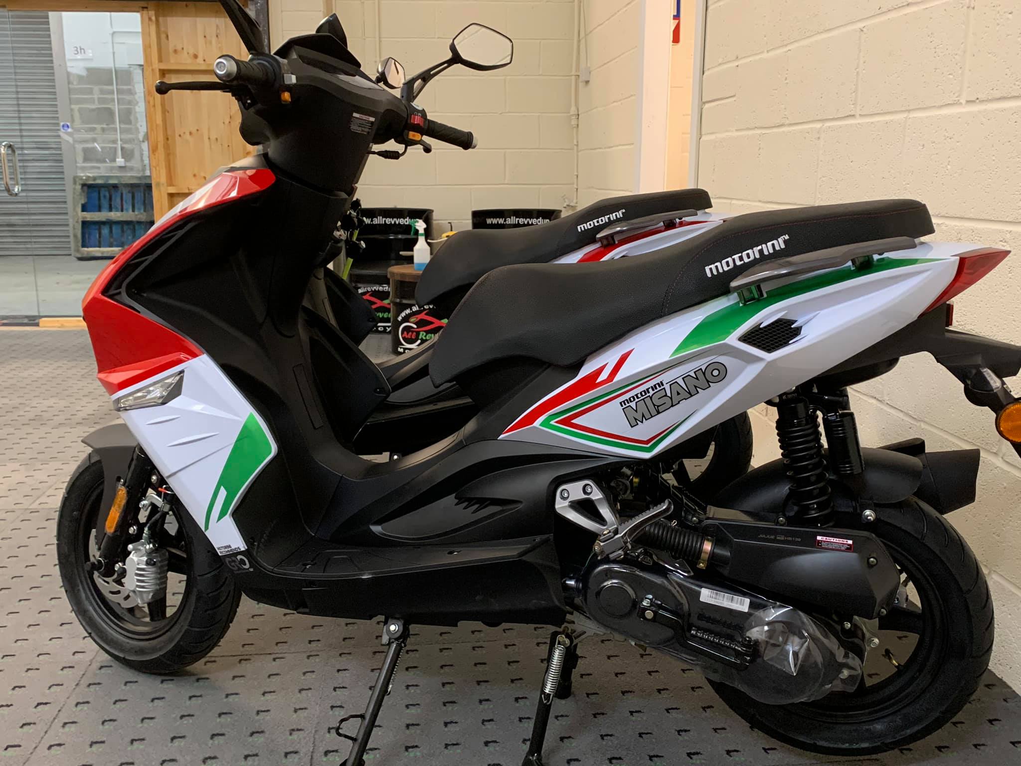 The motorini misano 50cc sport... - All revved up motorcycles