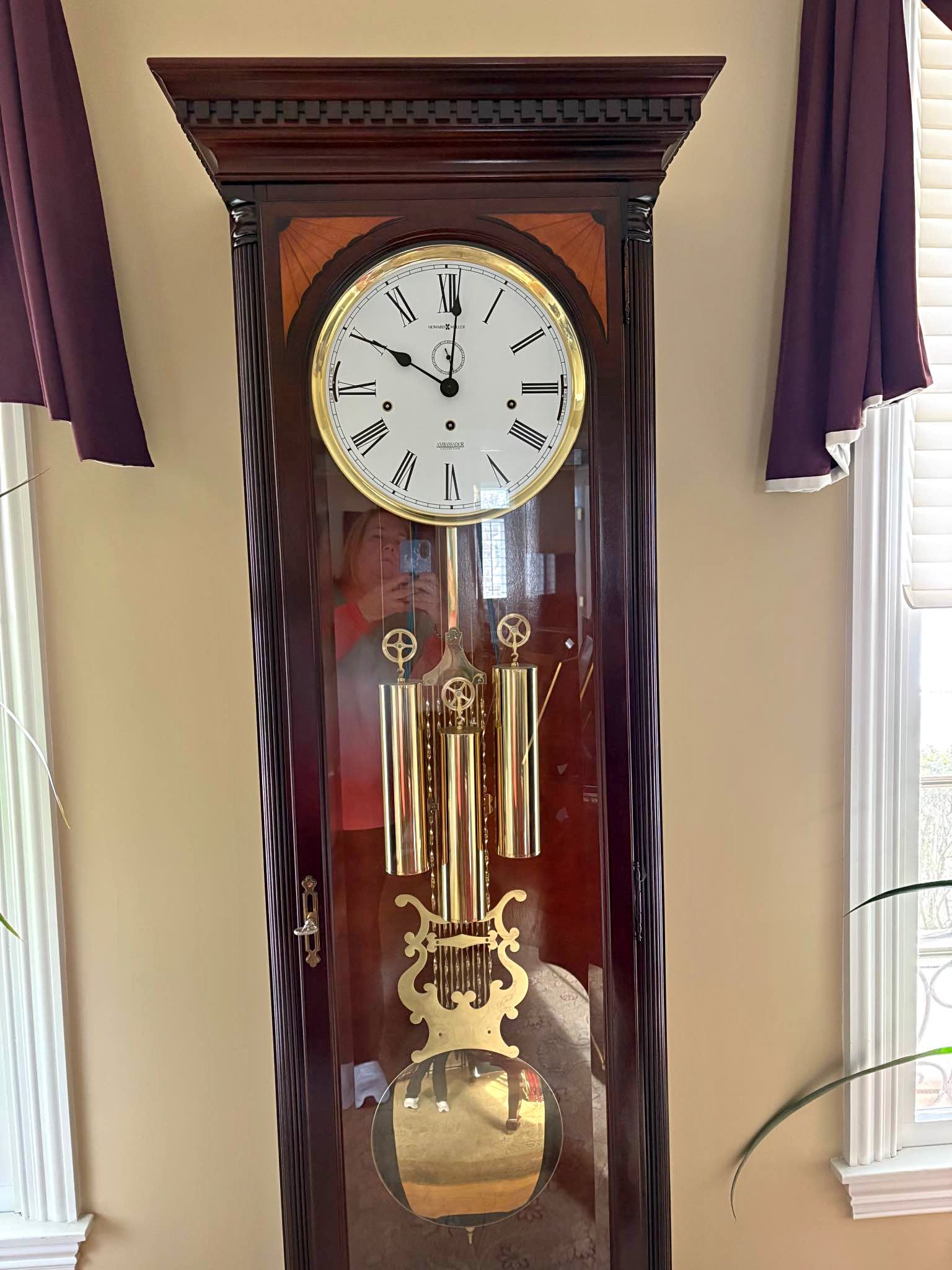 Howard Miller Ambassador Grandfather Clock - Grandfather Clocks ...