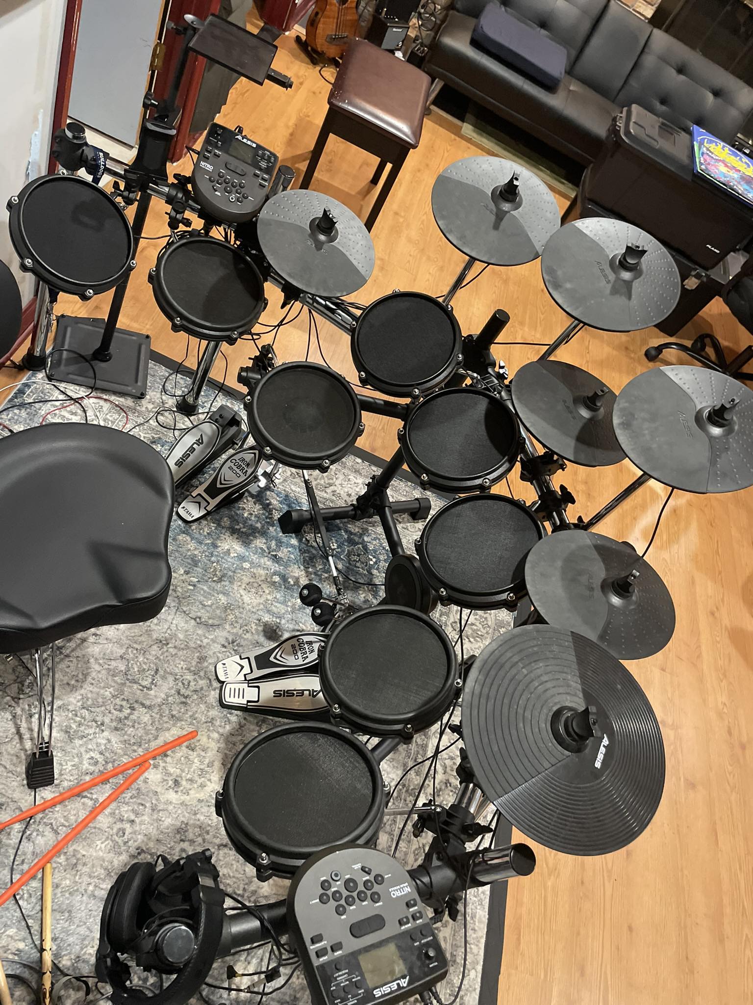 Alesis Nitro mesh kit double setup