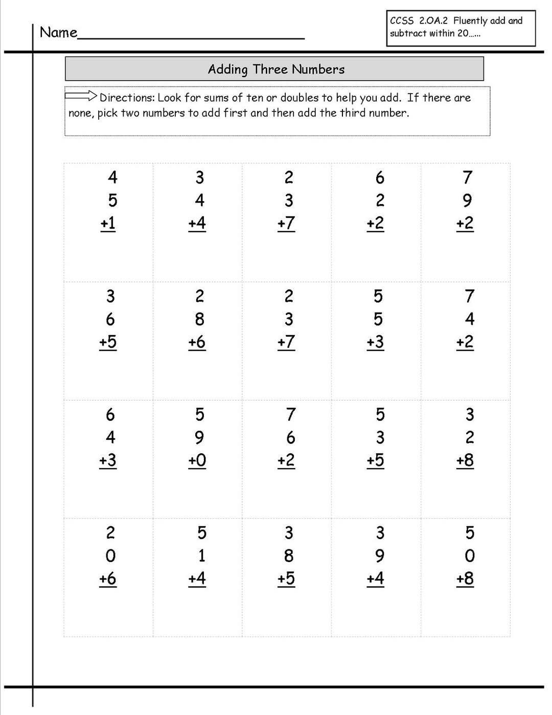 Summer math worksheet for 1 to 5th... - Umapathi Arasikere | Facebook