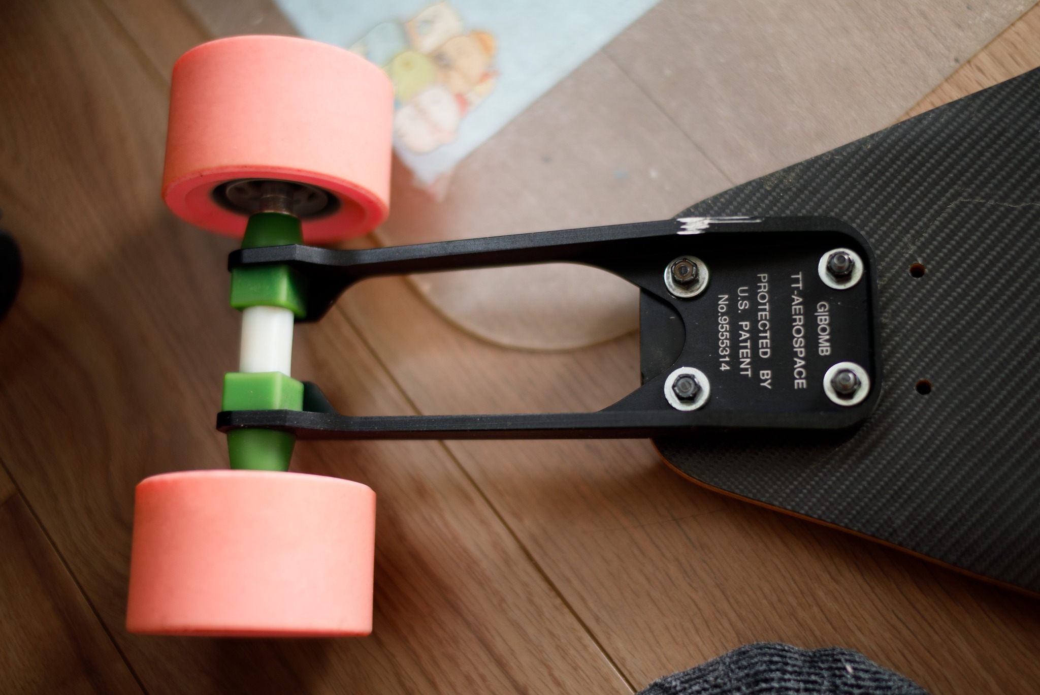 Was finally able to test the gbomb tango yesterday, it rides