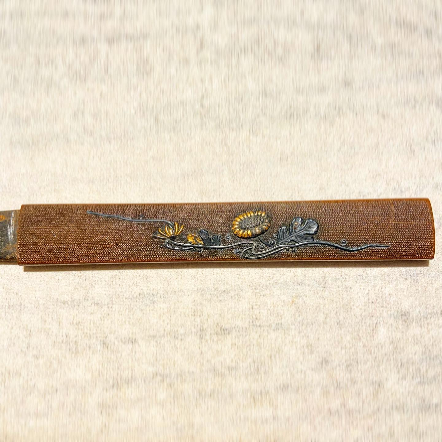Chokin is an ancient Japanese engraving art technique that once 