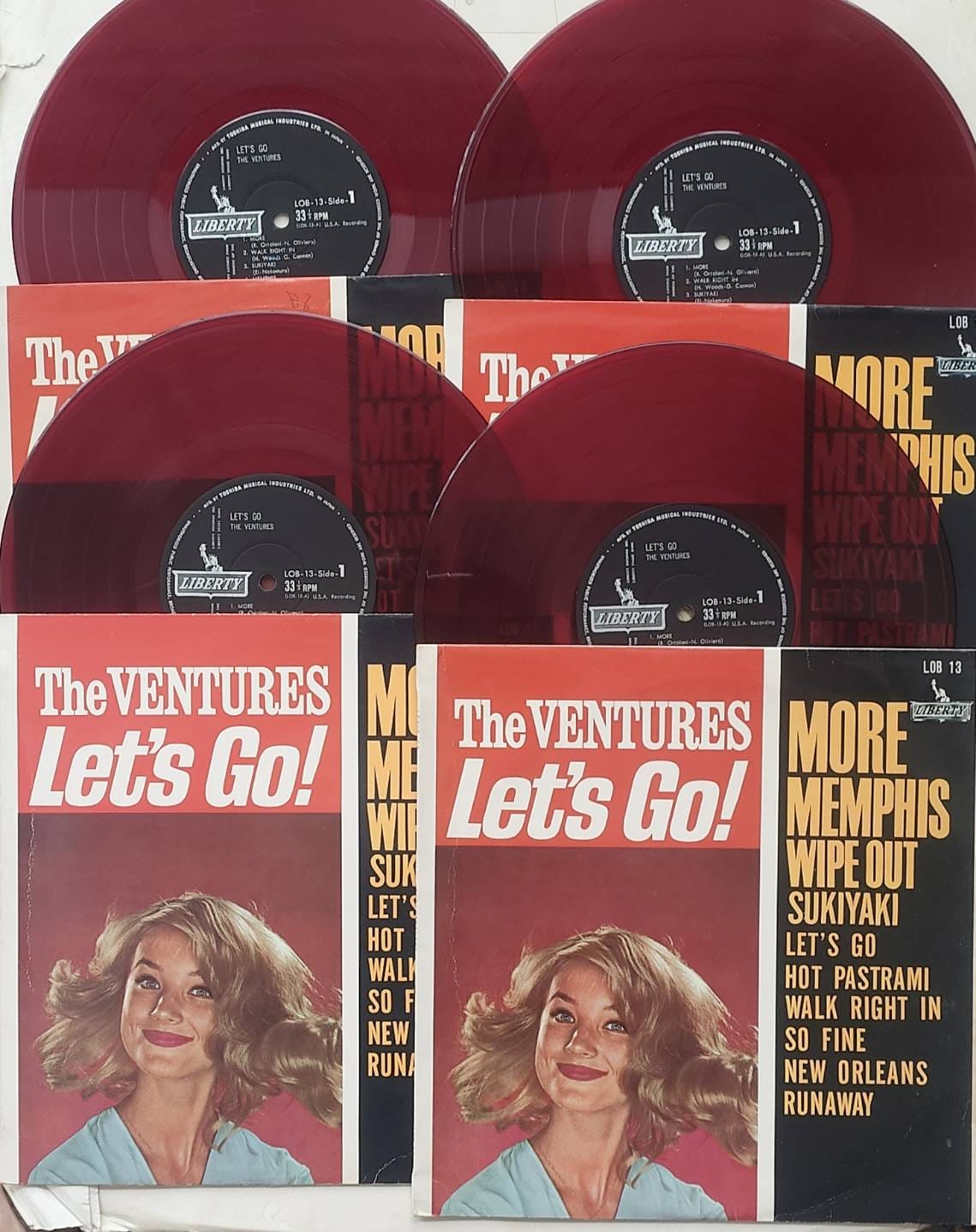 HAPPY TONIGHT A GO GO' The Ventures Lee Sing Records - Taiwan - 1967