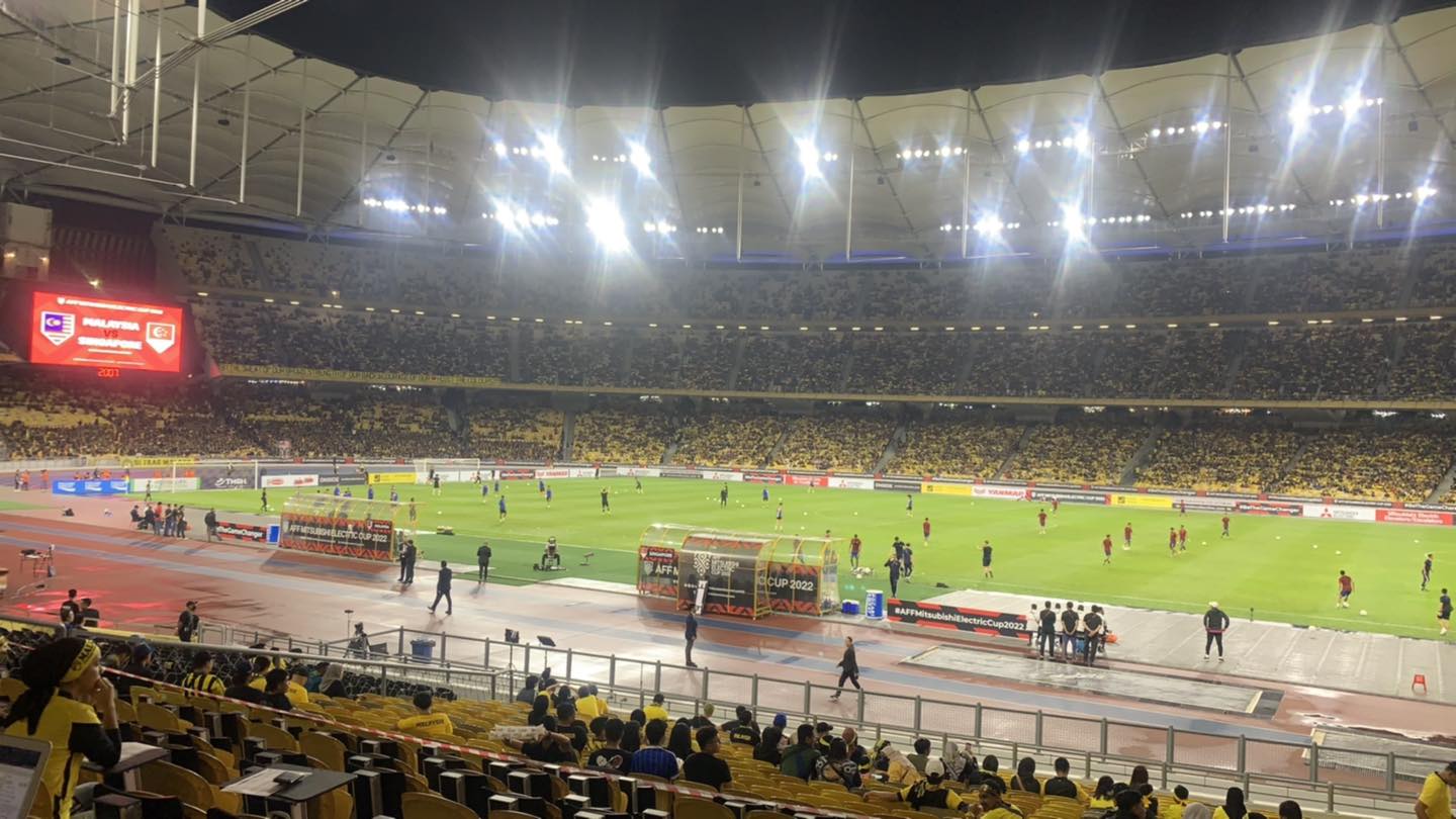 VOCKET FC - 15 minit lagi sebelum sepak mula Malaysia vs...