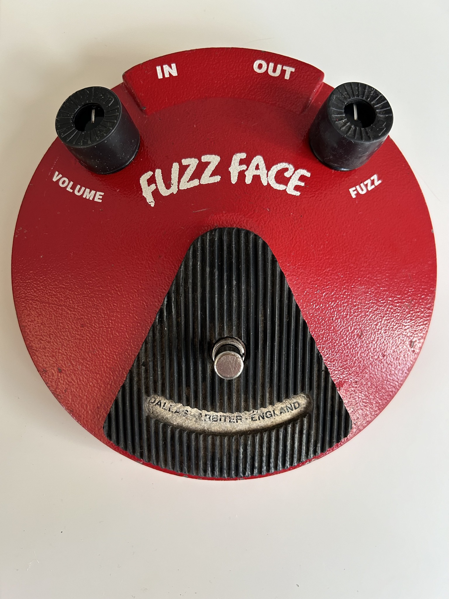 What is the value of a 1990s Dunlop Jimi Hendrix Fuzz Face pedal?