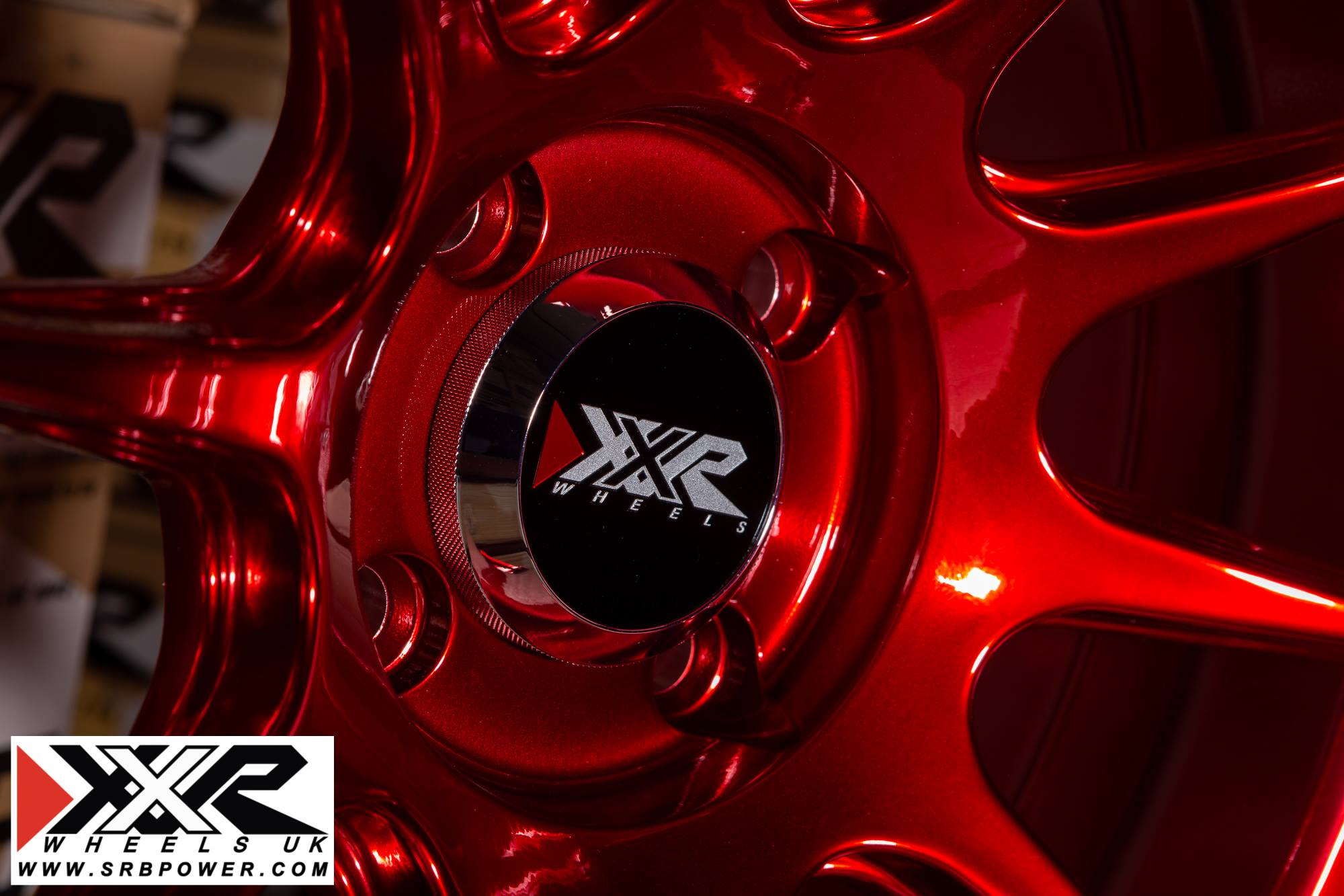 JUST WOW! XXR 527 15x8.25 ET0 4x100 special colour Candy Red - in 