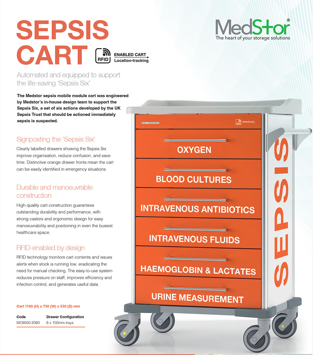 Medstor - Introducing the Medstor sepsis cart, now with RFID technology ...