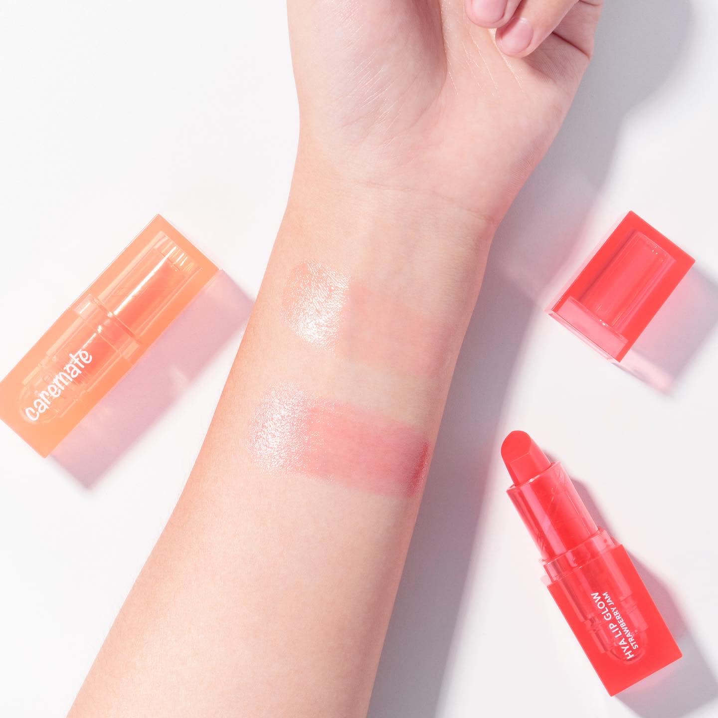 Caremate - มา swatch สี Caremate Hya Lip Glow สูตรใหม่ทั้ง...