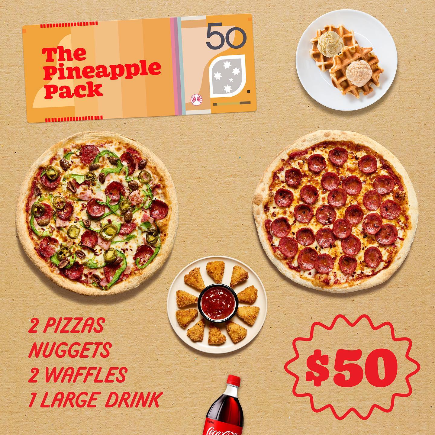 Bubba Pizza - The $50 note: known for its resemblance to a... | Facebook