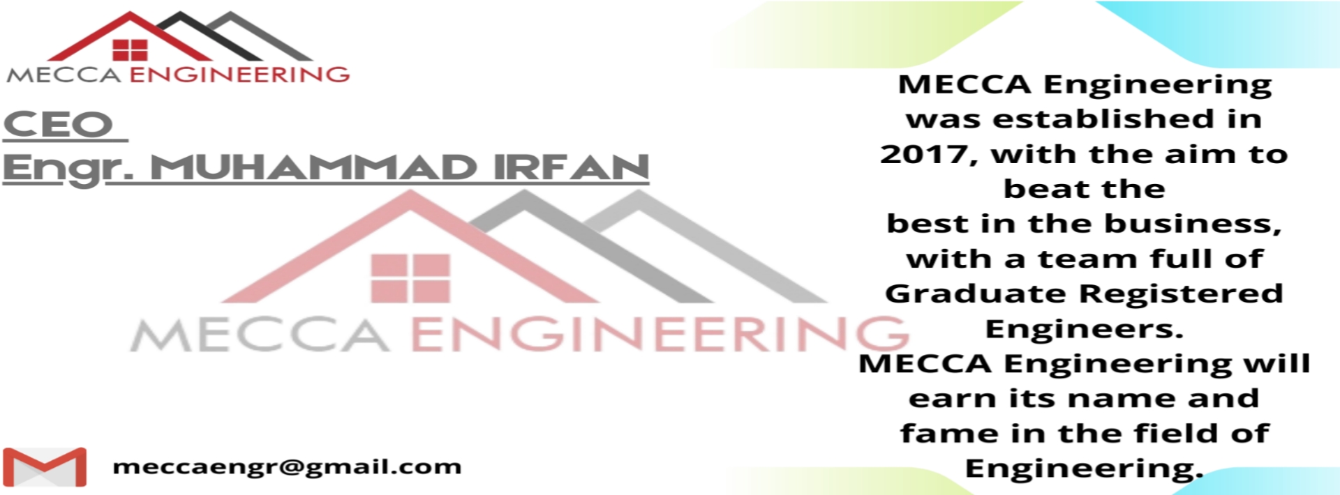 MECCA Engineering | Shergarh