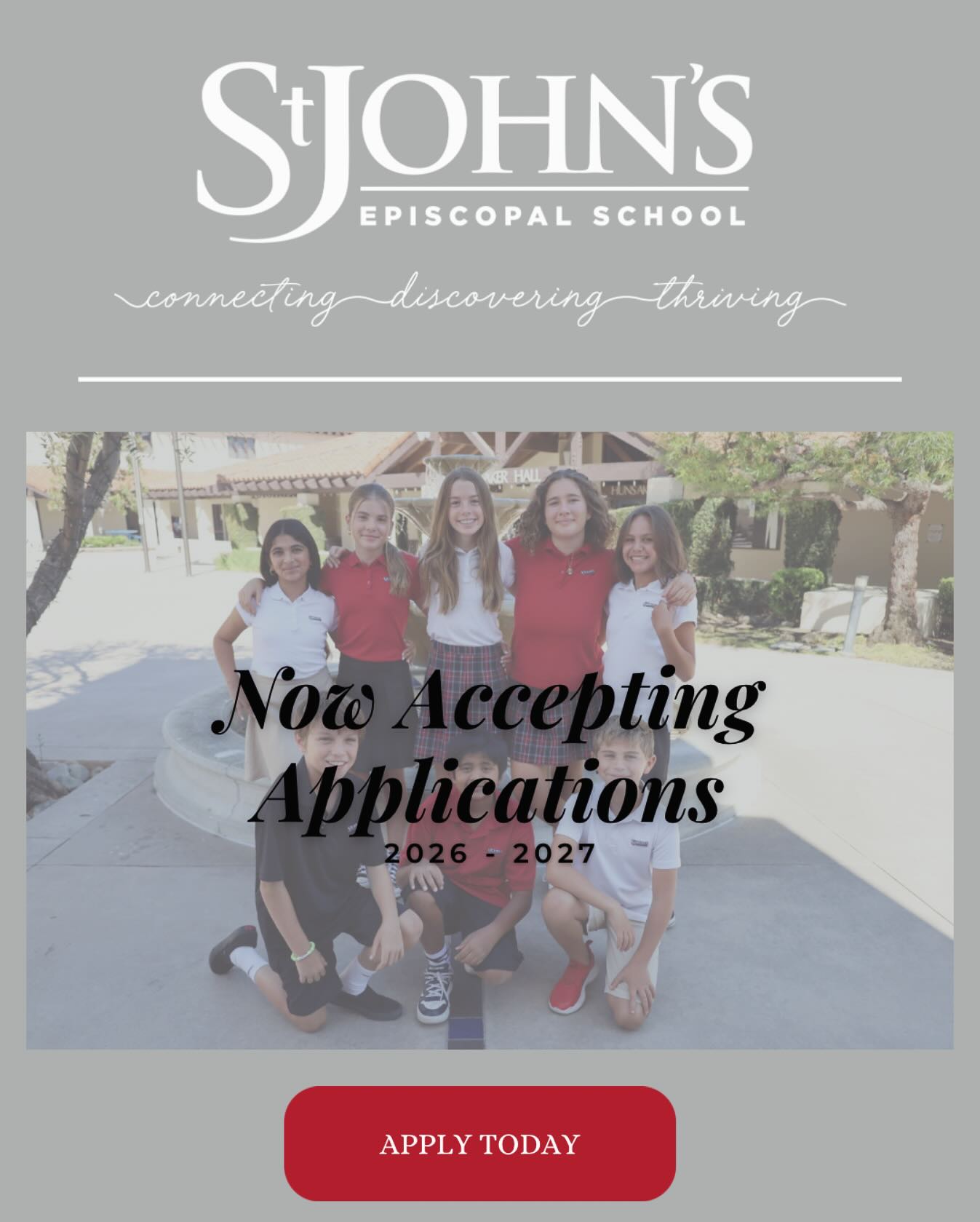 St. - 🎉Attention Future Cardinals! 📚 Applications for the 2026–2027 ...