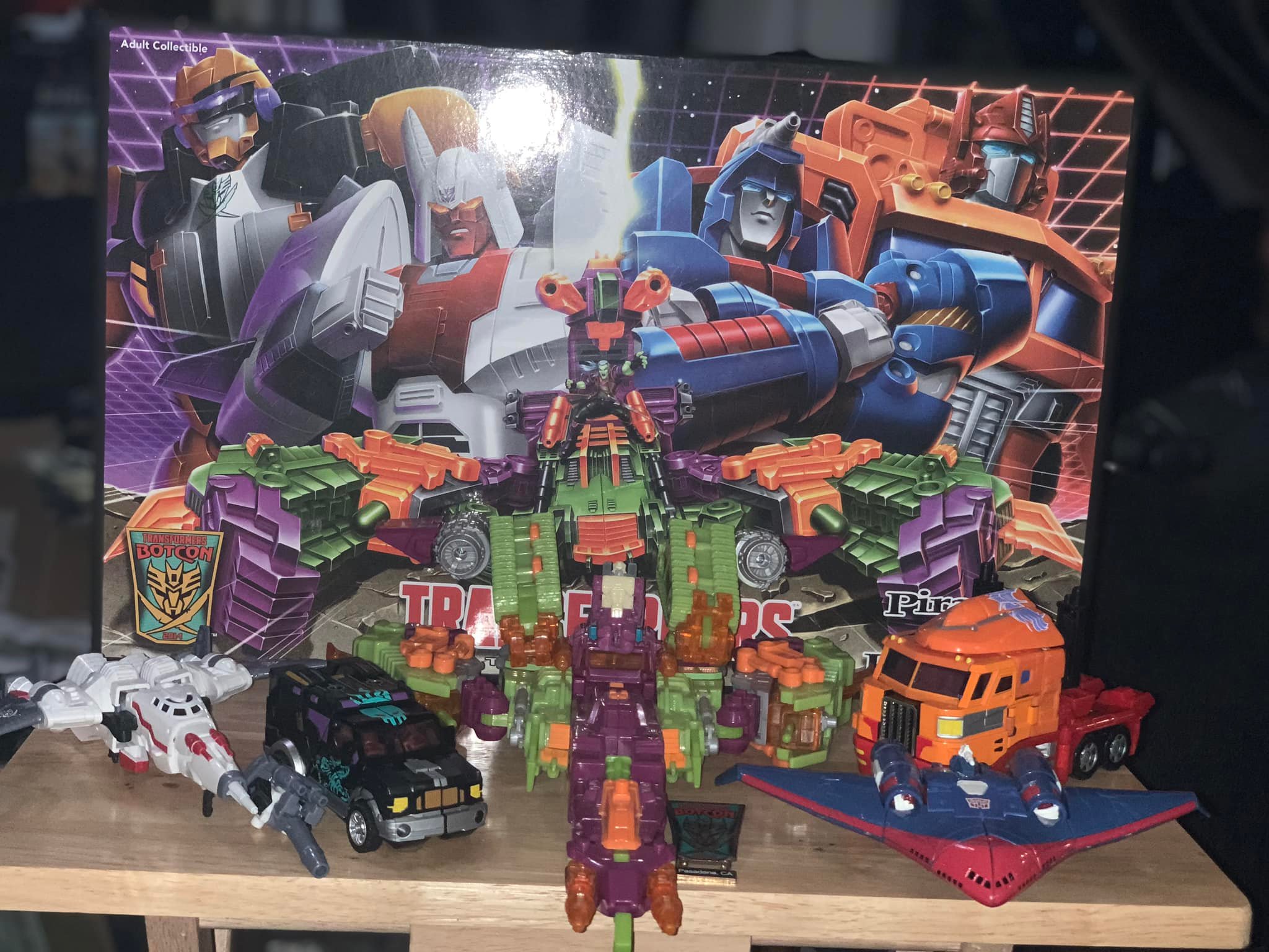 Transformers BotCon 2014 Pirates vs Knights box set