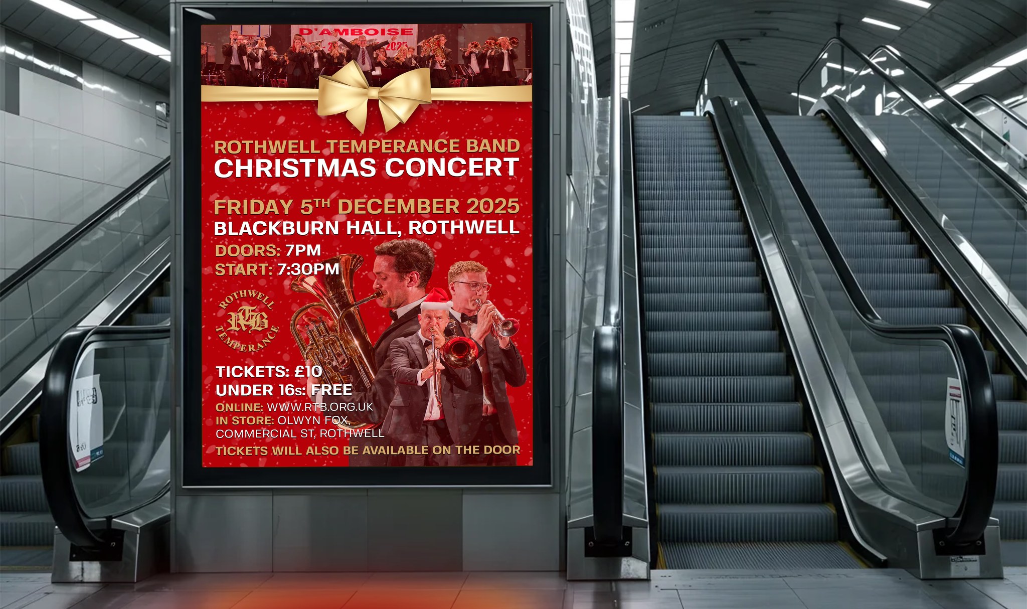 🎁🎶 RTB ANNUAL CHRISTMAS CONCERT... - Rothwell Temperance Band | Facebook