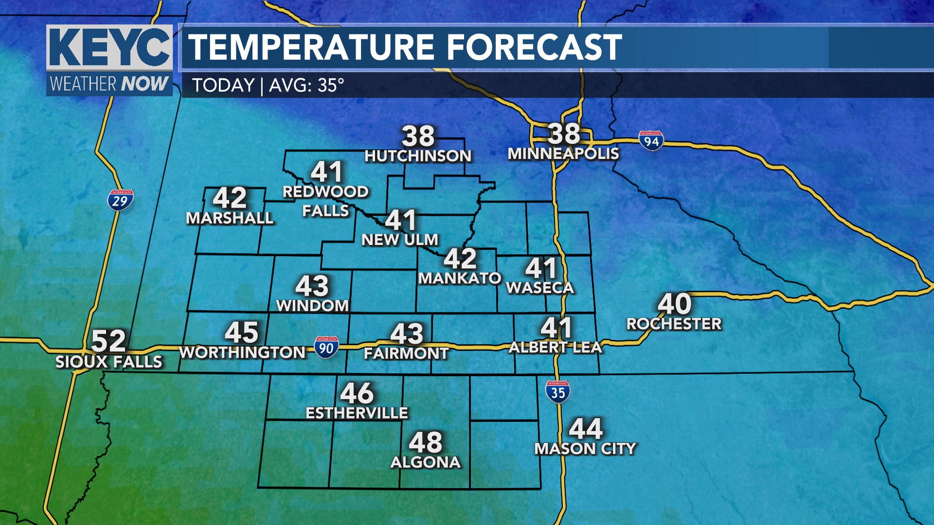 KEYC - Happy Friday! Today will be dry but cloudy with temps warming ...