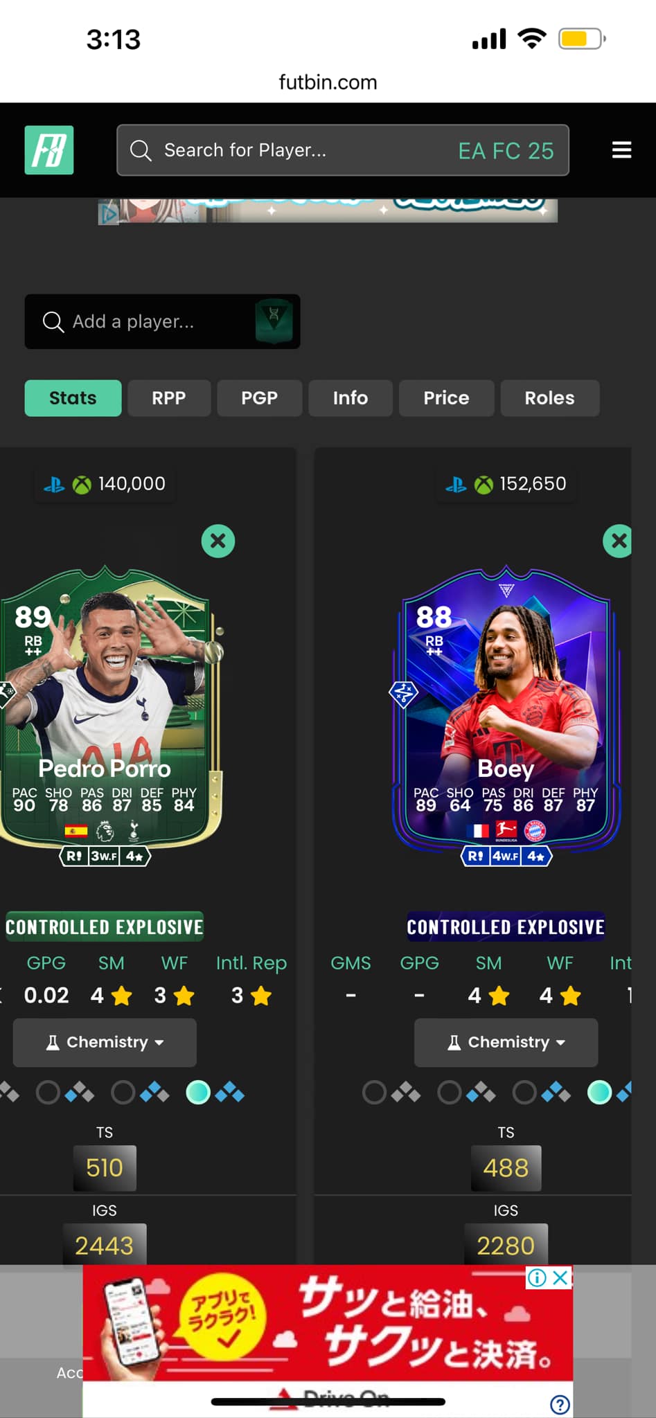 Can you guys suggest me better RB among them? Or if any other