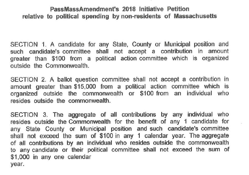 Pass Mass Amendment
