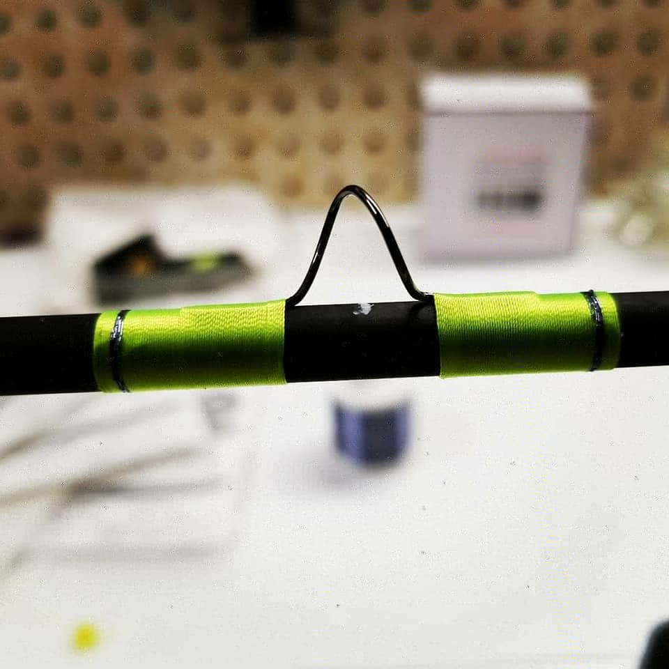 The green beast is... - Conti's Custom Rods | Facebook