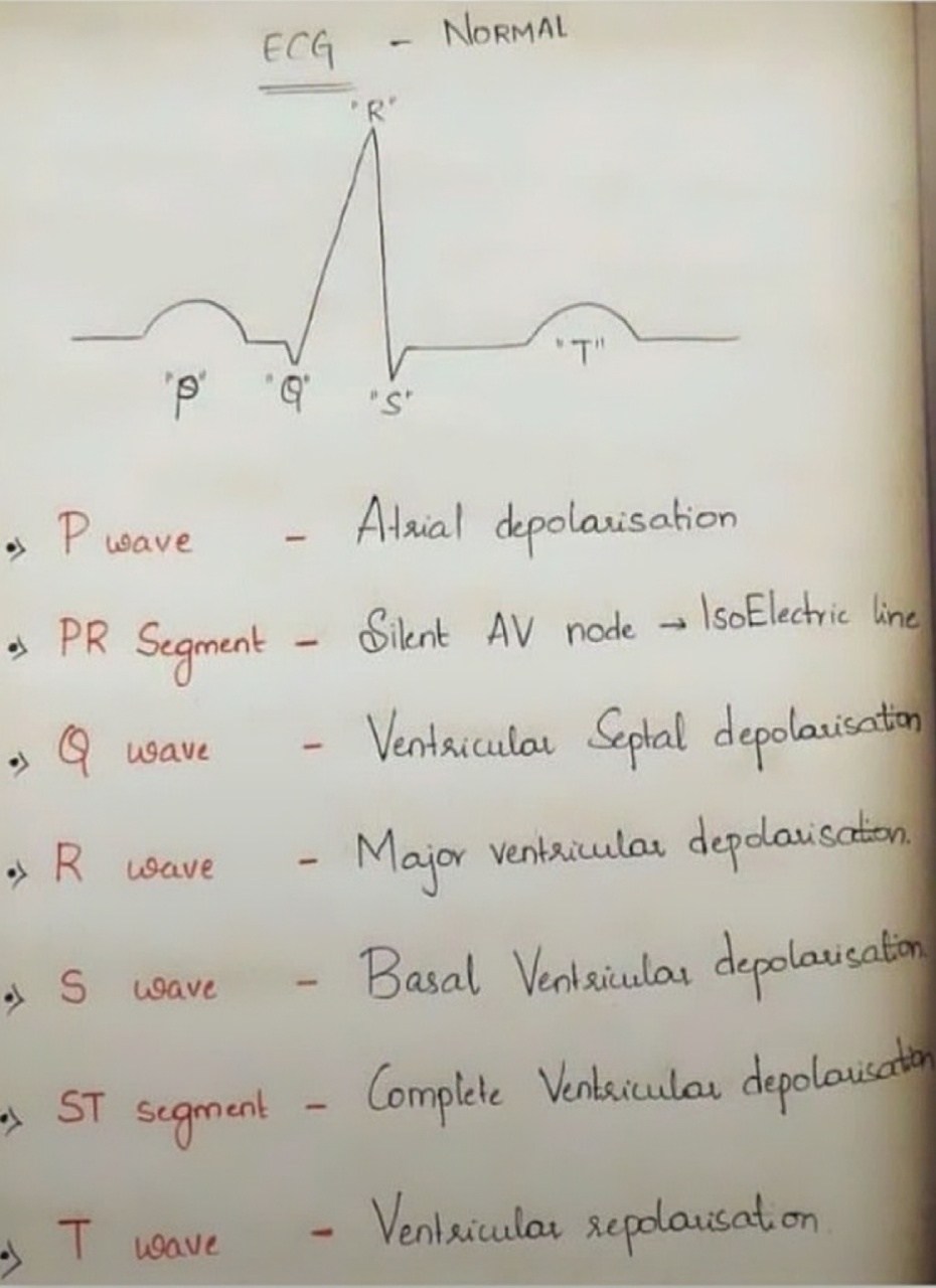 Biology | ECG(Completed information) don't forget to follow | Facebook