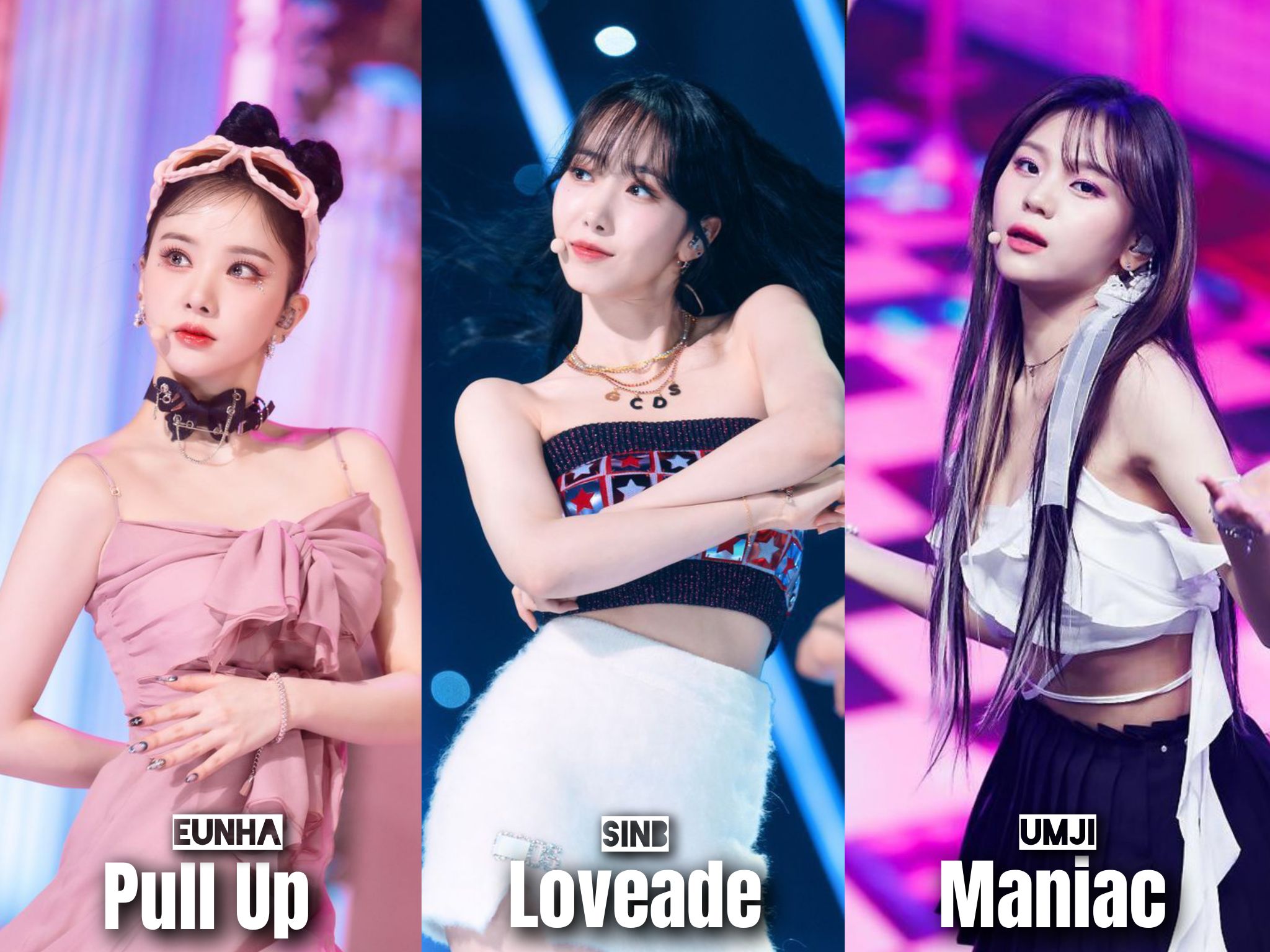 Channel - The best era of each VIVIZ member. Eunha : Pull Up Sinb