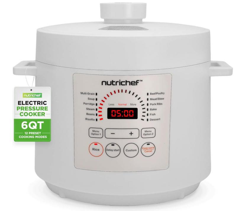 🔥 Hot Deals & Discounts 🛒 | 52% Off💥 NutriChef Electric Pressure Cooker ...