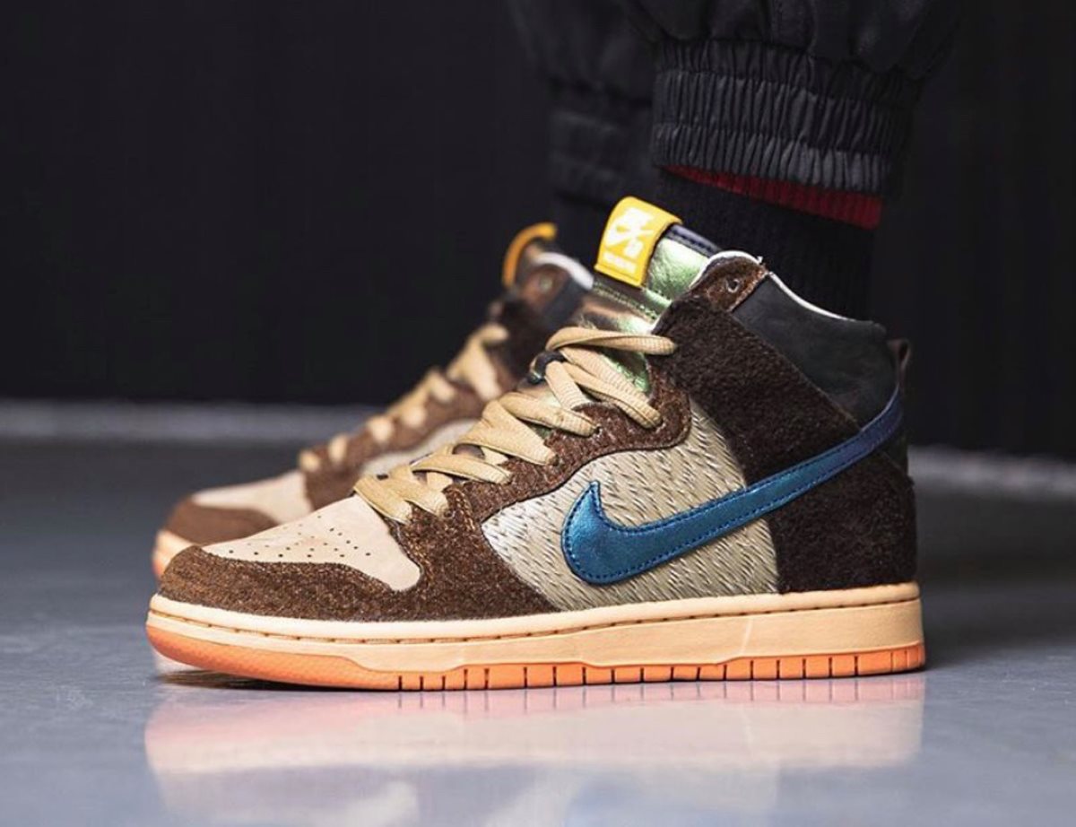 On-Foot Looks at the Concepts x Nike SB Dunk High “Duck” ?? MORE 