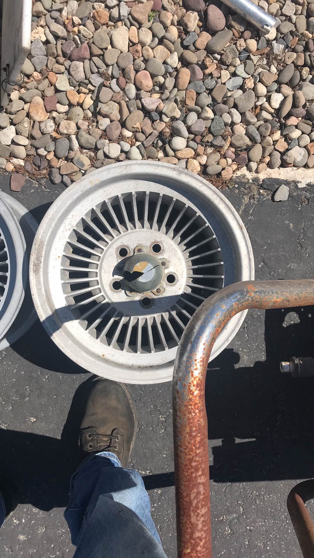 70s Old school rims. 14+7 - Car Wheels, Tires & Parts - Brick Township ...