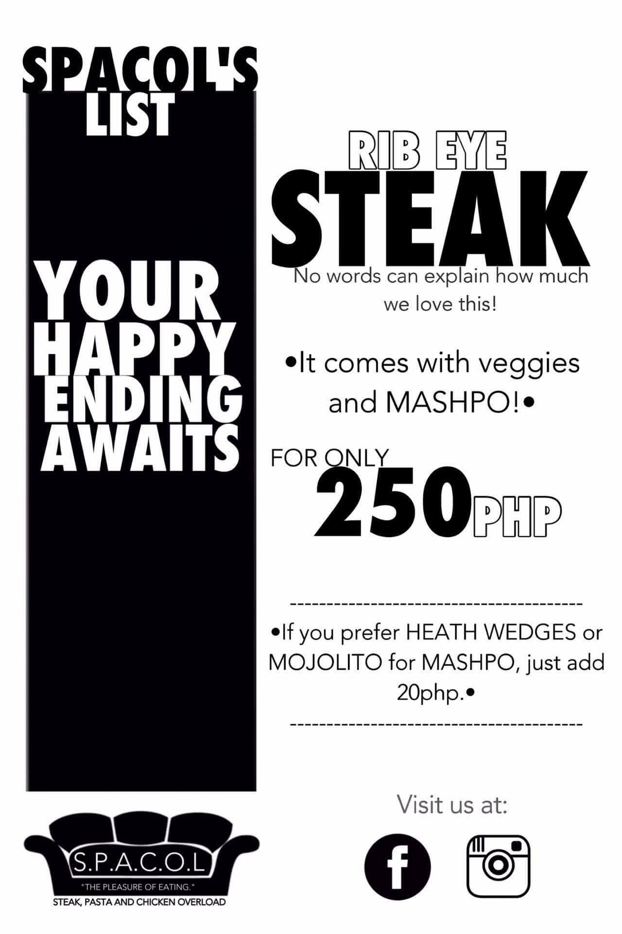 Spacol - SPACOL is officially open for orders! :) check out our menu ...