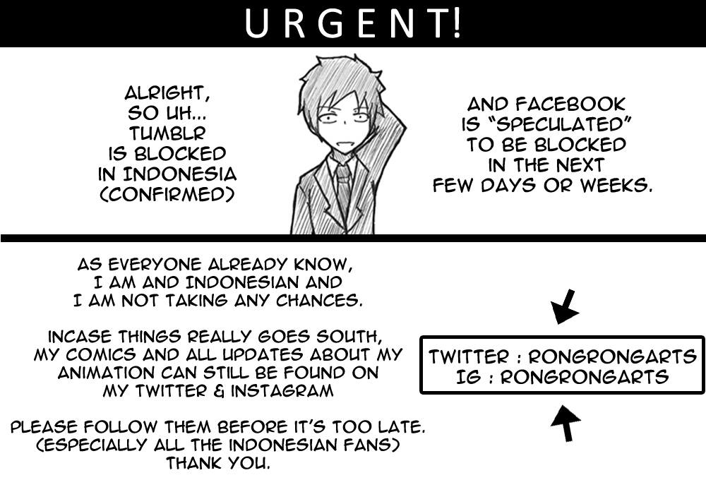 Rong - URGENT! PLEASE READ! So due to the whole recent Cambridge ...