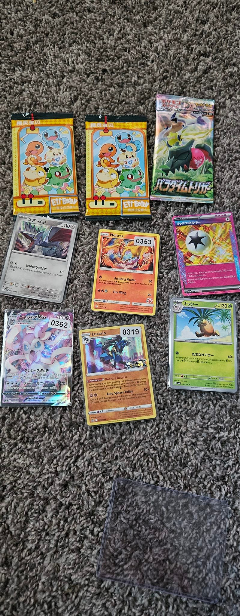 New Korean Pokemon cards Christmas gift