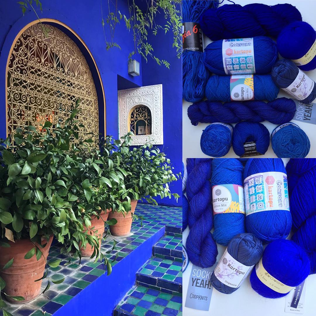 I Love - Color of the day!💎 #iloveyarn #iloveyarnsa #yarn #yarnporn # ...