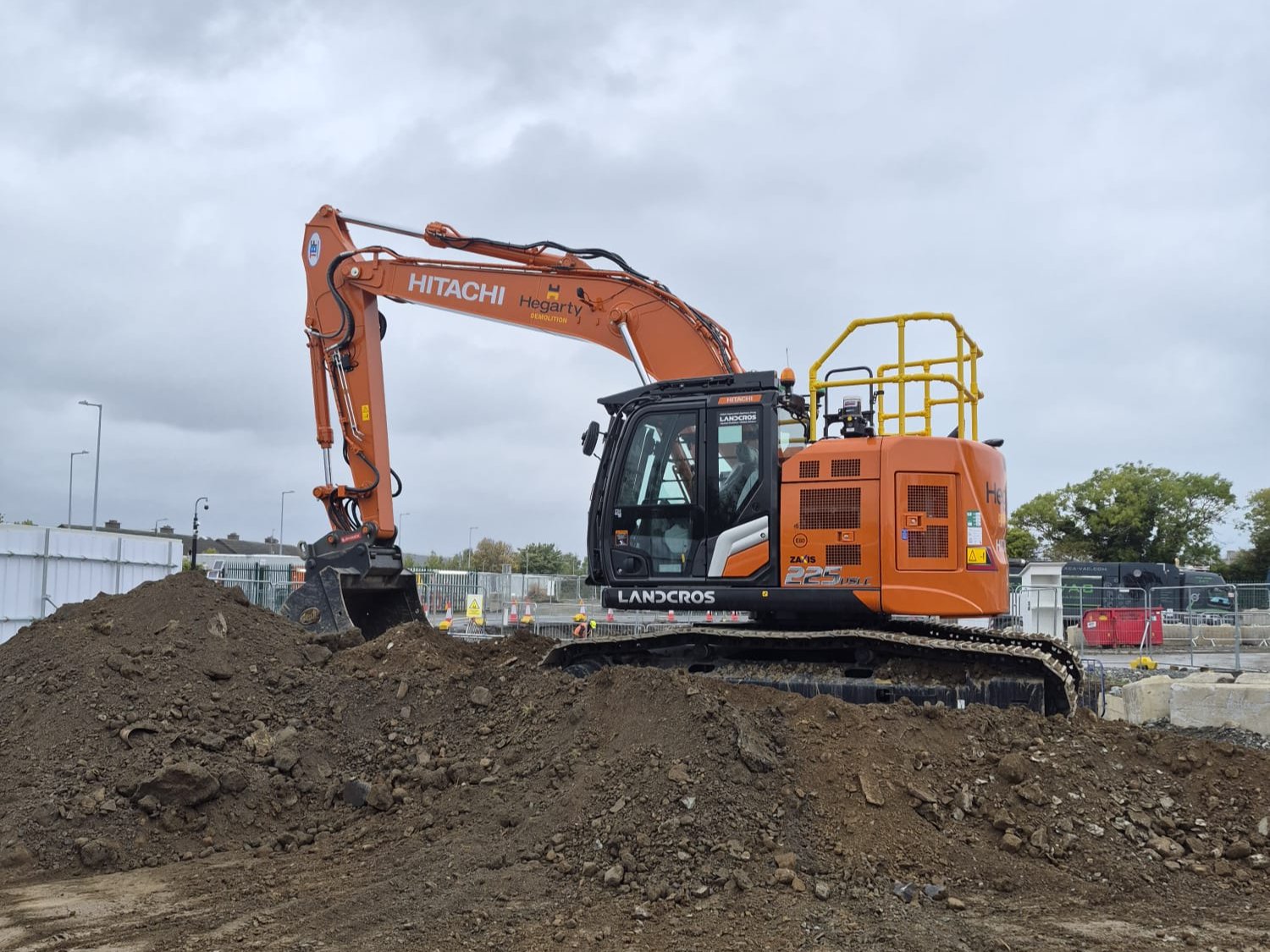 Hitachi zx48u compact excavator added to evo civils fleet