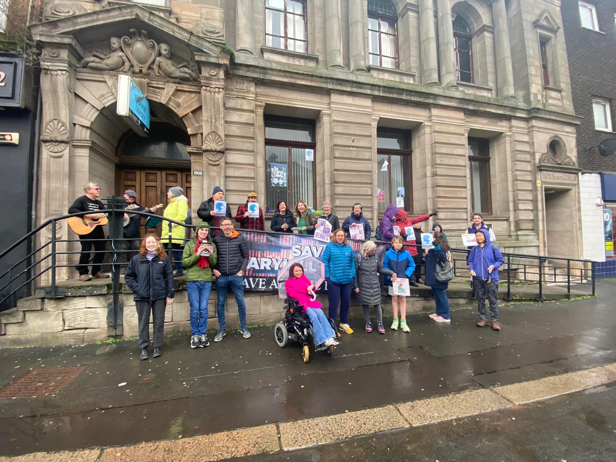 Save Maryhill Library | Glasgow
