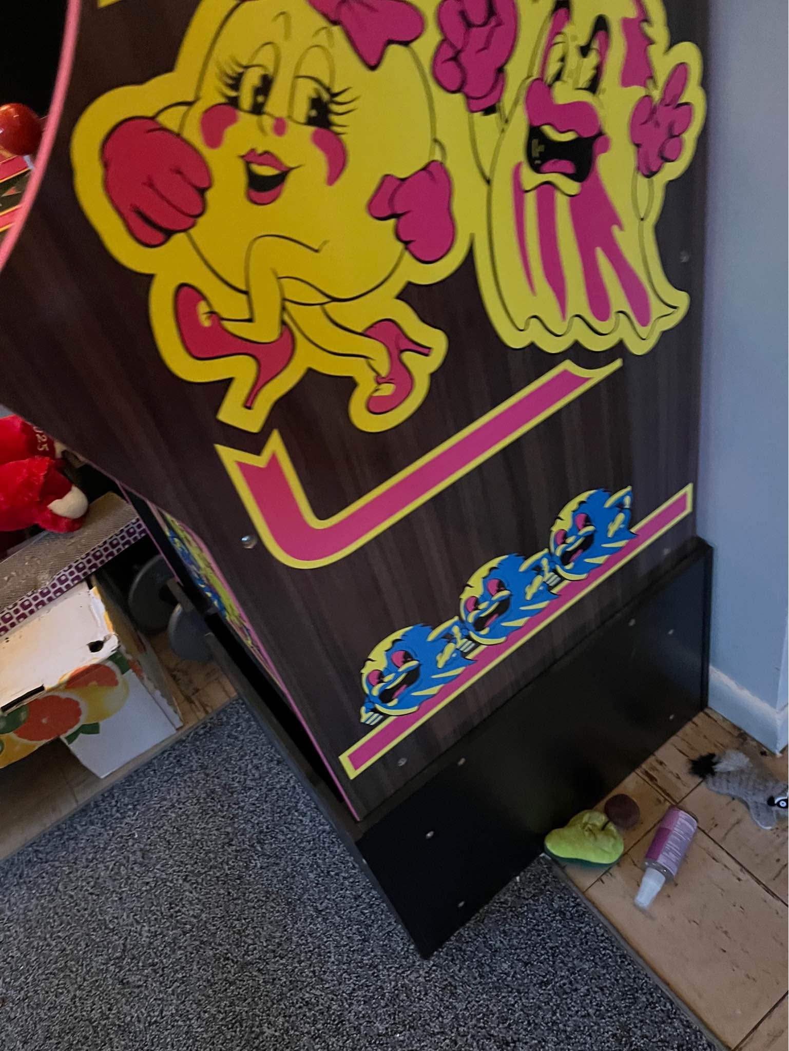 Arcade 1UP Mrs. Pac Man Machine with 1ft riser - Slot Machines ...