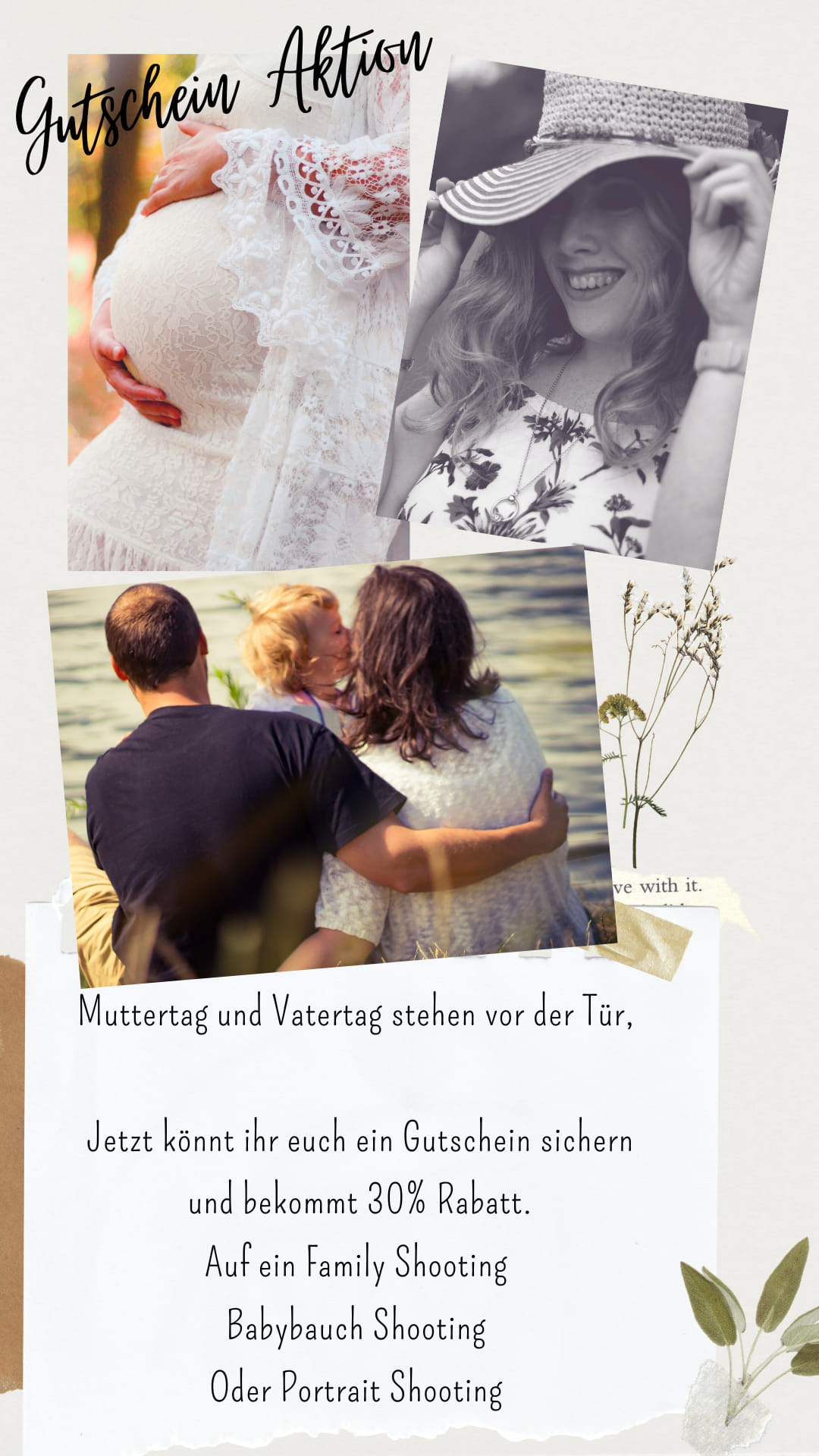 ️GUTSCHEIN AKTION 30% RABATT ️... - Farbenrauschfotografie | Facebook