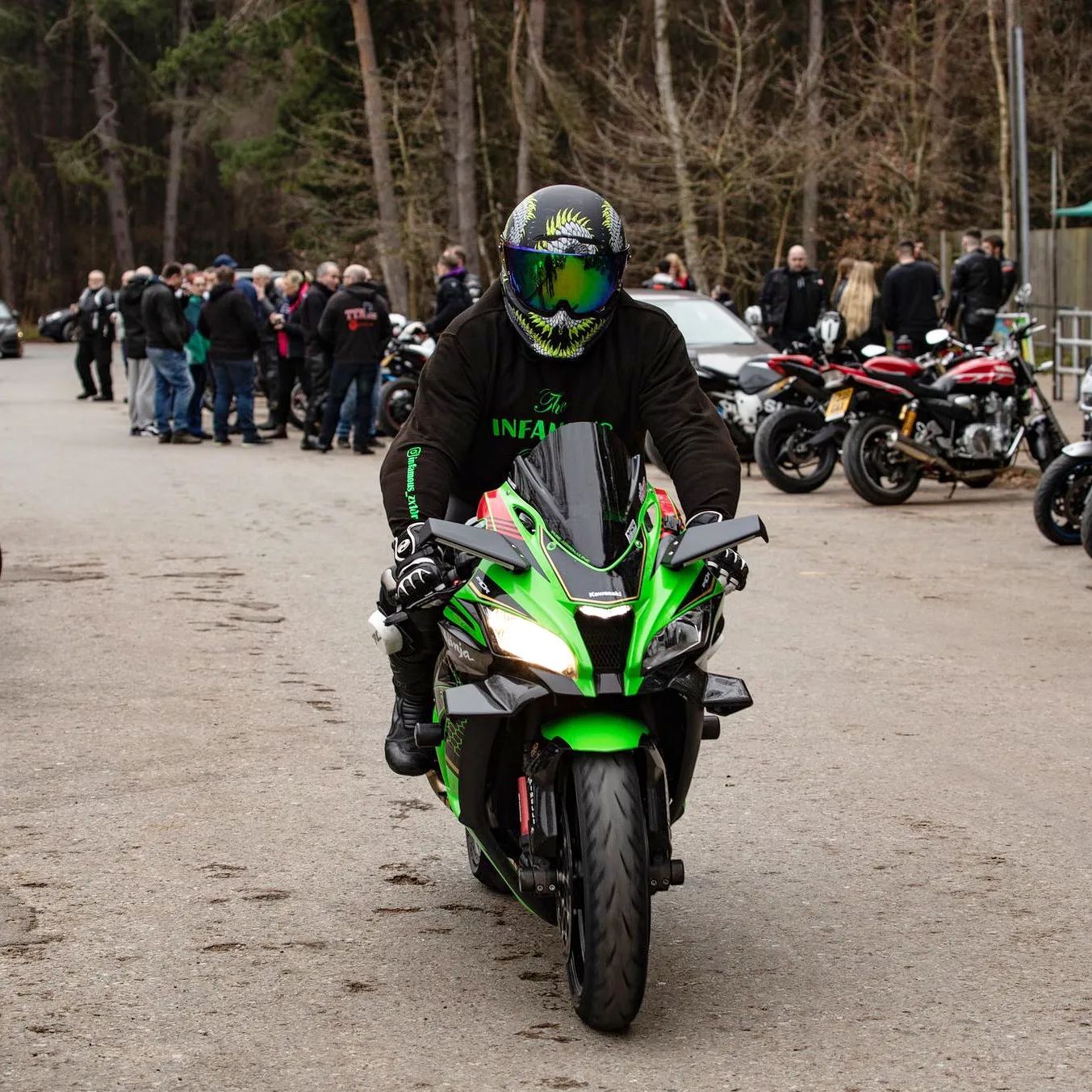 @infamous_zx10r looking good in... - The Infamous Riders